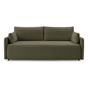 Zelená rozkladacia pohovka 211 cm Marcel – Bobochic Paris