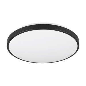 Čierno-biele LED stropné svietidlo ø 38 cm Loody – Trio