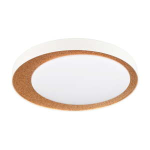 Biele/svetlohnedé LED stropné svietidlo ø 45 cm Aleta – Trio