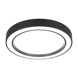 Čierno-biele LED stropné svietidlo ø 40 cm Arco – Trio