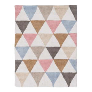 Prateľný bavlnený koberec 100x135 cm Geometric – Ixia