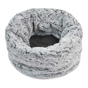 Sivý pelech pre domáceho miláčika ø 33 cm Snuggle Bed 3in1 Husky Grey S – P.L.A.Y.