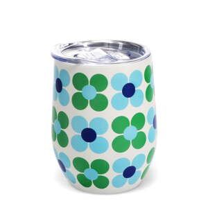 Cestovný hrnček 350 ml Blue and green Daisy – Rex London
