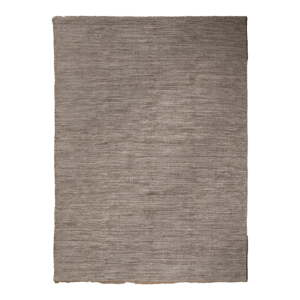 Hnedý obojstranný koberec s prímesou vlny 200x300 cm – Ixia