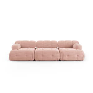 Svetloružová pohovka 288 cm Ferento – Cosmopolitan Design