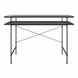 Pracovný stôl so sklenenou doskou 49x108 cm Wainwright – Støraa