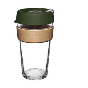Zelený cestovný hrnček 454 ml Brew Cork Pine L – KeepCup