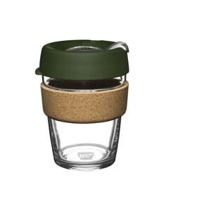 Zelený cestovný hrnček 340 ml Brew Cork Pine M – KeepCup