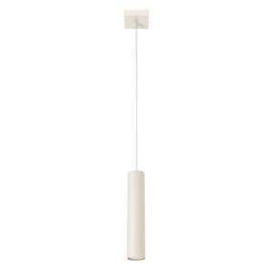 Krémovobiele závesné svietidlo ø 8 cm Castro – Nice Lamps