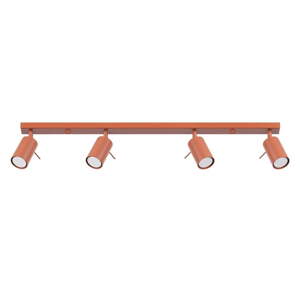 Stropné svietidlo v tehlovej farbe 6x81 cm Etna – Nice Lamps