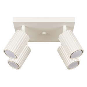 Krémovobiele stropné svietidlo 25x25 cm Gleam – Nice Lamps