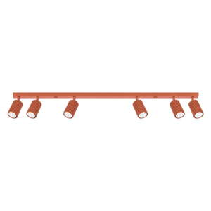 Stropné svietidlo v tehlovej farbe 6,5x117 cm Gleam – Nice Lamps