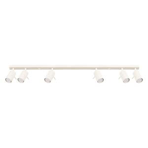 Krémovobiele stropné svietidlo 6x117 cm Etna – Nice Lamps