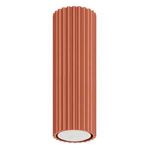Stropné svietidlo v tehlovej farbe Gleam – Nice Lamps