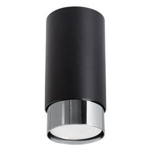Čierne/v striebornej farbe stropné svietidlo Crown – Nice Lamps
