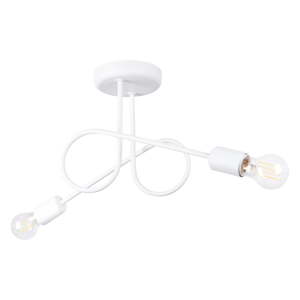Biele stropné svietidlo 18x57 cm Opulent – Nice Lamps