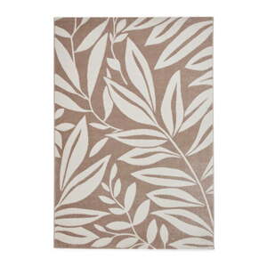 Svetlohnedý koberec 80x150 cm Sorral Leaves  – Catherine Lansfield