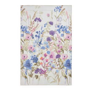 Fialový prateľný koberec 152x230 cm Country Floral – Catherine Lansfield
