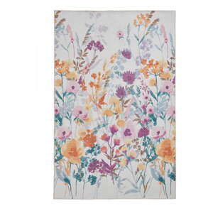 Žltý prateľný koberec 152x230 cm Country Floral – Catherine Lansfield