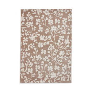 Svetlohnedý koberec 80x150 cm Grace Floral – Catherine Lansfield