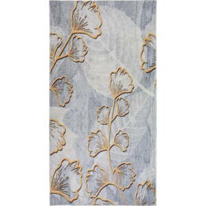 Sivý/v zlatej farbe prateľný koberec 160x230 cm Dainty – Vitaus