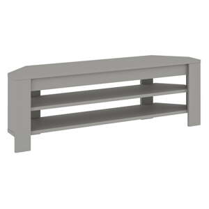 Sivý TV stolík v dekore duba 120x40x30 cm Corner – Kalune Design