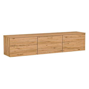 TV stolík v dekore borovice v prírodnej farbe 160x35x32 cm Neon – Kalune Design