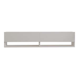 Biely TV stolík 141x31x30 cm Arges – Kalune Design