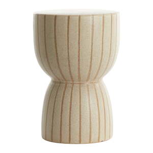Keramický okrúhly odkladací stolík ø 28,5 cm Finca – Light & Living