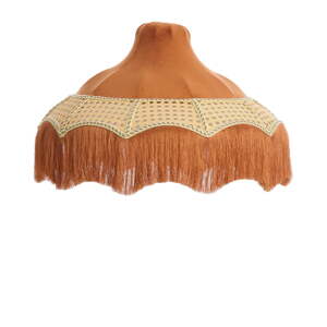 Oranžové tienidlo ø 45 cm Mizia – Light & Living