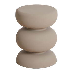 Kovový okrúhly odkladací stolík ø 35 cm Kobodo – Light & Living