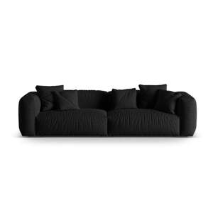 Čierna pohovka 320 cm Martina – Micadoni Home
