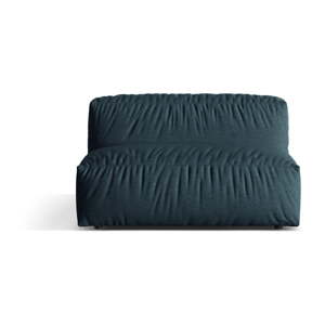 Tmavomodrý modul pohovky (stredový diel) Martina – Micadoni Home