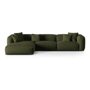 Zelená modulárna rohová pohovka (ľavý roh) Martina – Micadoni Home