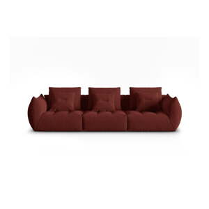 Červená pohovka 332 cm Bloom – Micadoni Home