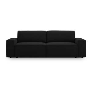 Čierna rozkladacia pohovka 247 cm Jodie – Micadoni Home