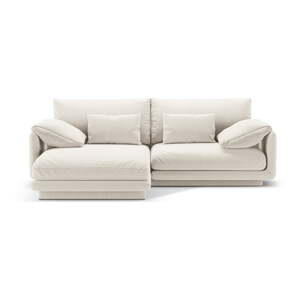 Biela rohová pohovka (ľavý roh) Torino – Micadoni Home
