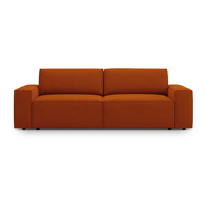 Rozkladacia pohovka v tehlovej farbe 247 cm Jodie – Micadoni Home