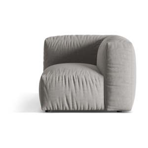Svetlosivý modul pohovky (variabilný) Martina – Micadoni Home