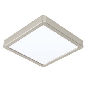 Sivé LED stropné svietidlo 21x21 cm FUEVA 5 – EGLO