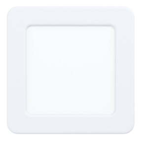 Biele LED/podhľadové stropné svietidlo 12x12 cm FUEVA 5 – EGLO