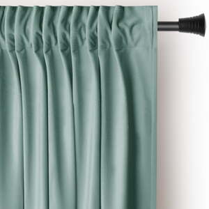 Zamatový dimout záves v mentolovej farbe 140x270 cm Pleat – AmeliaHome