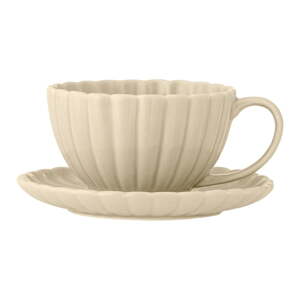 Béžová kameninová šálka na cappuccino 220 ml Latina – Bloomingville