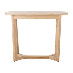 Konzolový stolík z kaučukového dreva v prírodnej farbe 35x100 cm Serrone – Bloomingville