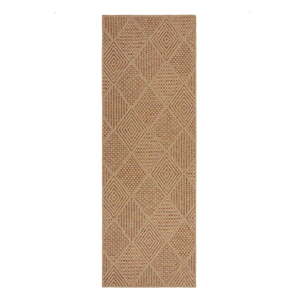 Vonkajší behúň v prírodnej farbe 80x230 cm Nora Diamond – Flair Rugs