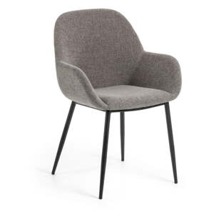 Sivá jedálenská stolička Konna – Kave Home