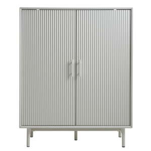 Sivá skrinka 100x125x40 cm Palma – Unique Furniture