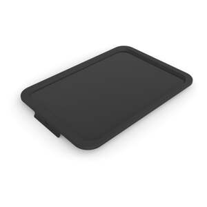 Čierne plastové veko na úložný box 57x39x3 cm Albris – Rotho