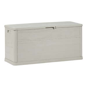 Béžový záhradný úložný box Woodys – Toomax