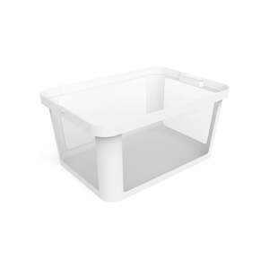 Biely plastový úložný box 55,5x39x26,5 cm Albris – Rotho